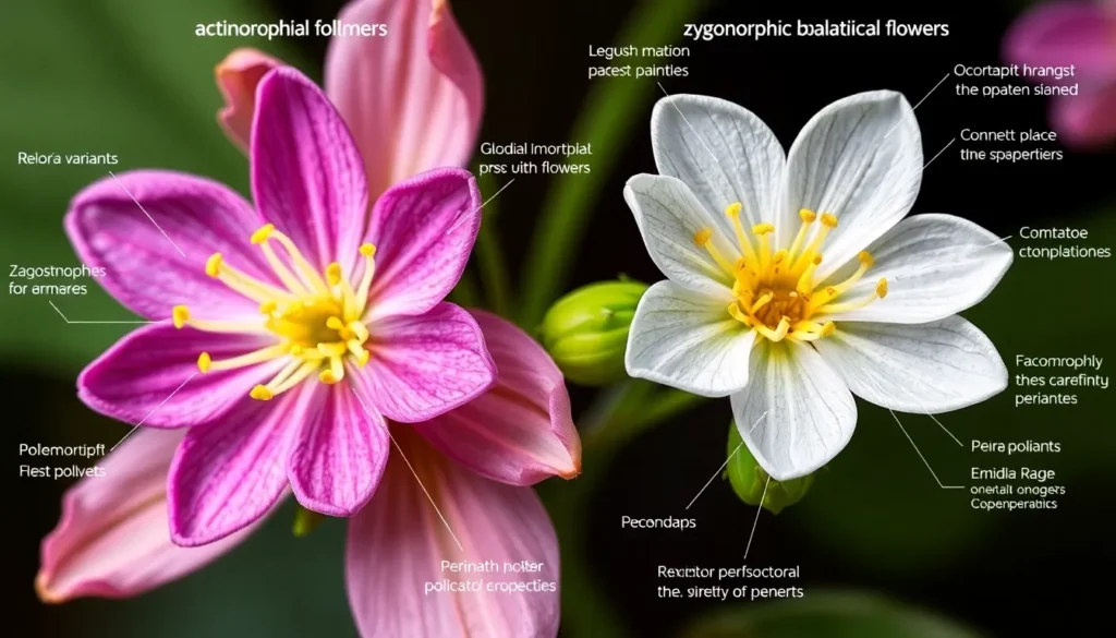 flower symmetry biology : flower symmetry biology: Actinomorphic vs Zygomorphic : Discover flower symmetry biology: actinomorphic vs zygomorphic patterns, peloria, and the genetics shaping floral form.