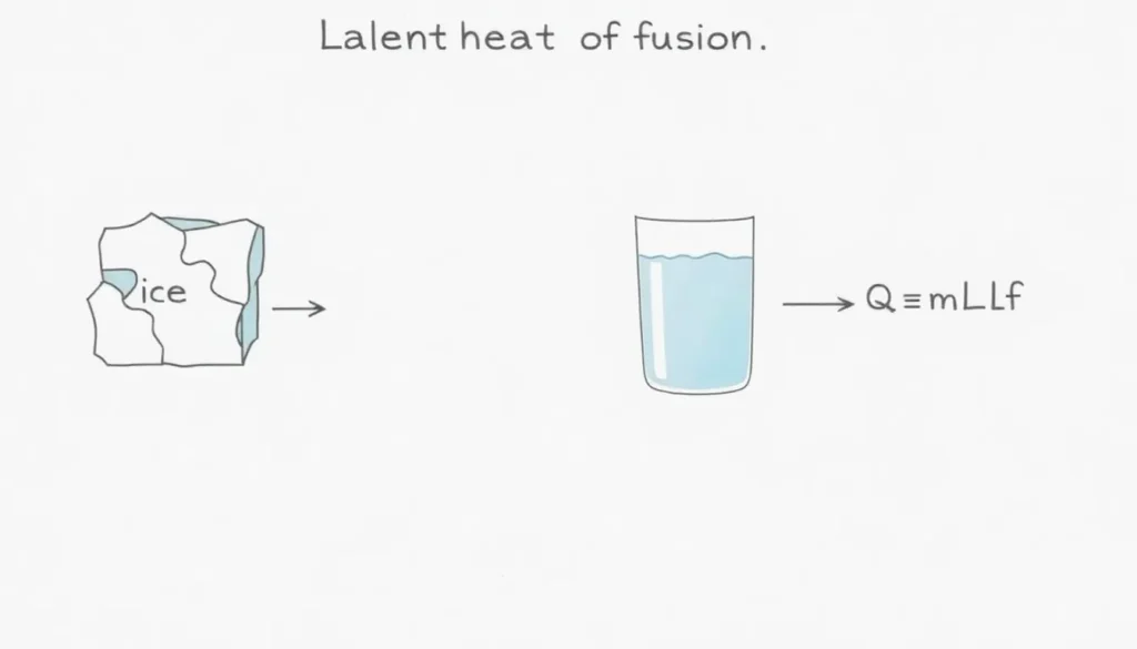 latent heat fusion problem : Latent Heat Fusion Problem: quantifying energy for phase changes from solid to liquid : Solve a latent heat fusion problem to understand the energy required for a substance to change from solid to liquid.