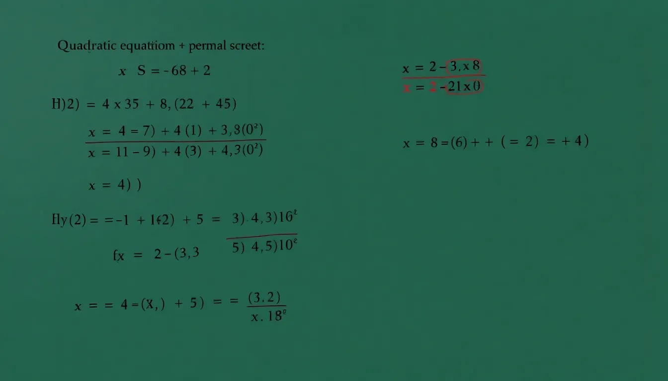 Solving Quadratic Equations : Solving Quadratic Equations : Learn how to **solve quadratic equations** easily. This guide covers factoring and the quadratic formula, with detailed explanations and examples. Get the solutions now!
