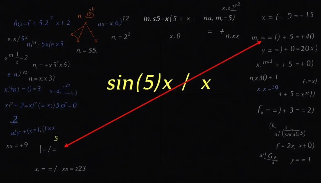 a-visually-appealing-graphic-showing-a-graph-of-sin5xx-approaching-5-as-x-approaches-0-with-mathemat_6eac4002 Trigonometric Limit : Trigonometric Limit: Solving Trigonometric Limits Explained : Understand how to solve Trigonometric Limits with a detailed, step-by-step guide. Master limits involving sine and cosine functions.