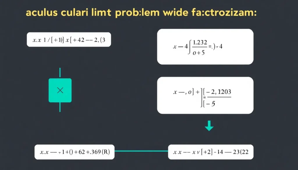 a-visually-appealing-infographic-illustrating-the-process-of-solving-a-calculus-limit-problem-using_3fe22ab5 Limits by Factorization : Limits by Factorization: A Step-by-Step Guide : Master **Limits by Factorization**! This guide provides a step-by-step explanation to solve indeterminate forms in calculus, enhancing your understanding of limits.