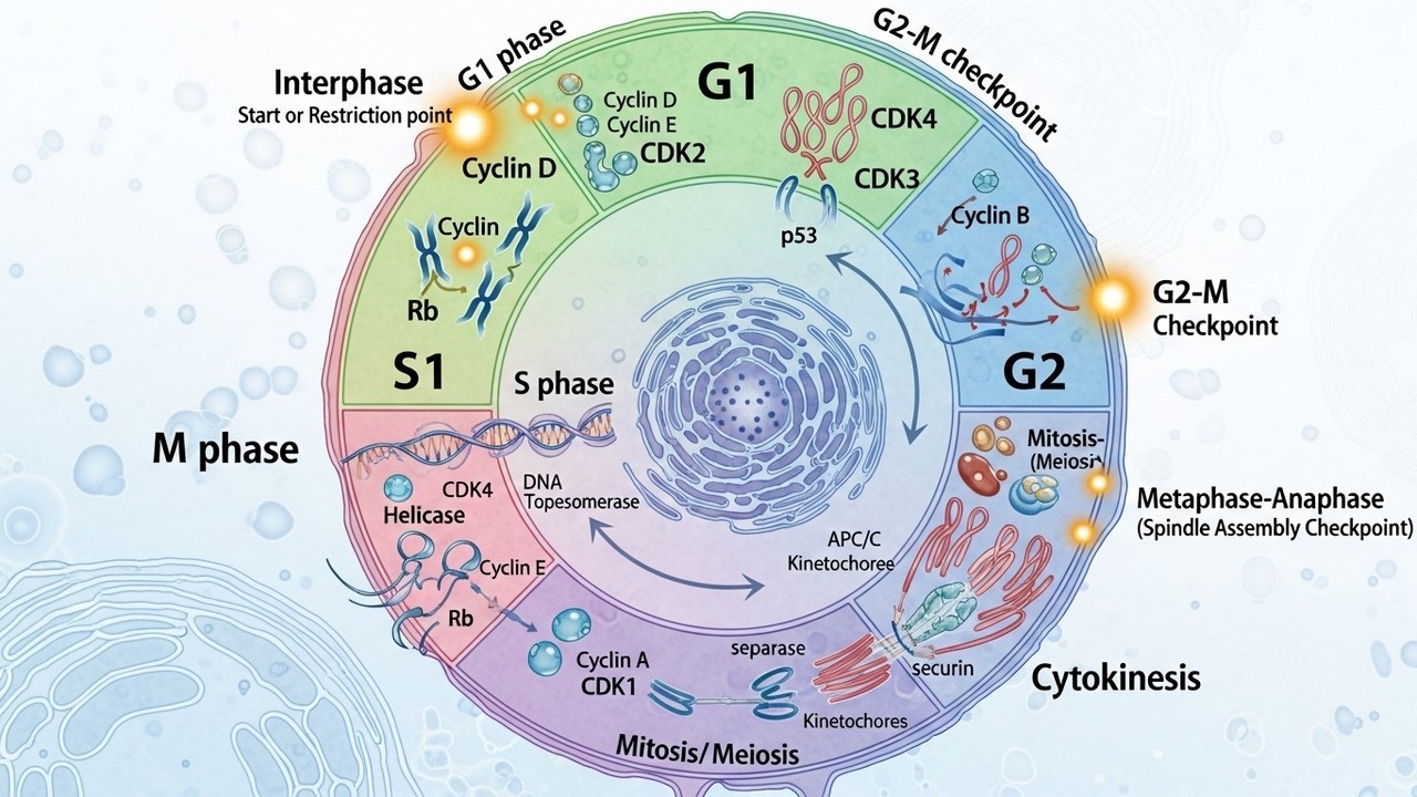 cell cycle regulation : 5 advanced insights into cell cycle regulation and checkpoints : Explore how cells regulate division and prevent uncontrolled growth.
