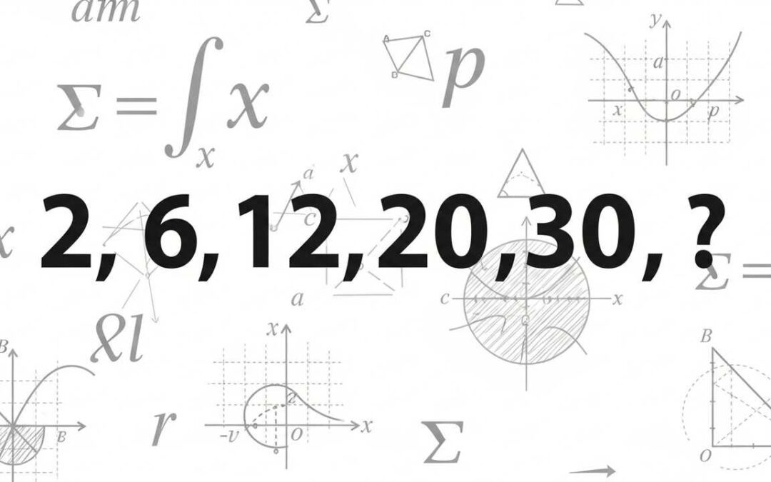 Find the Missing Term in the Series 2, 6, 12, 20, 30