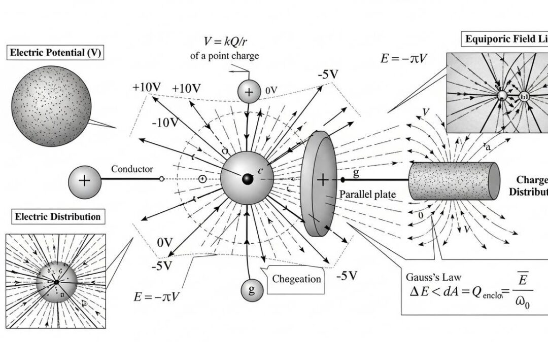 Electric Potential Numericals for IIT JEE