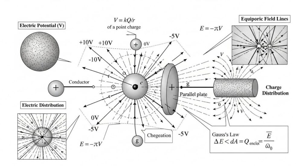 Electric Potential Numericals for IIT JEE