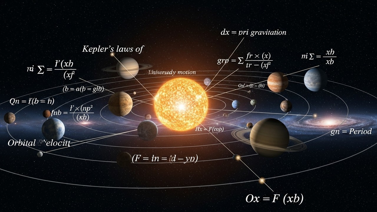 detailed-illustration-depicting-planets-c289b492_cmpr iit jee gravitation : Gravitation Numericals for IIT JEE : Numerical problems on gravitation and planetary motion.
