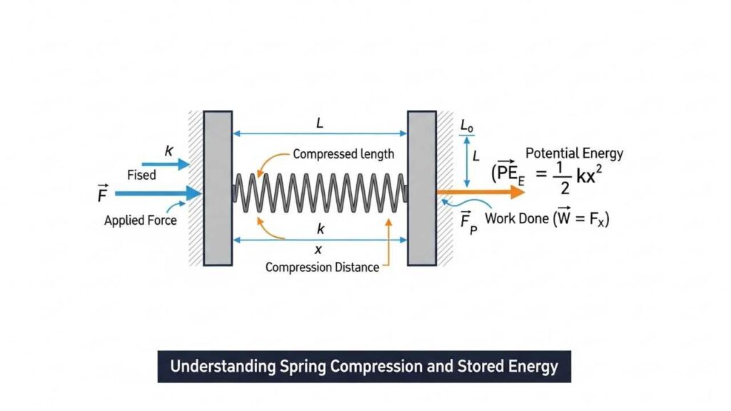 iit jee spring energy : Elastic Potential Energy Numericals for IIT JEE : Solve problems on stored energy in springs.