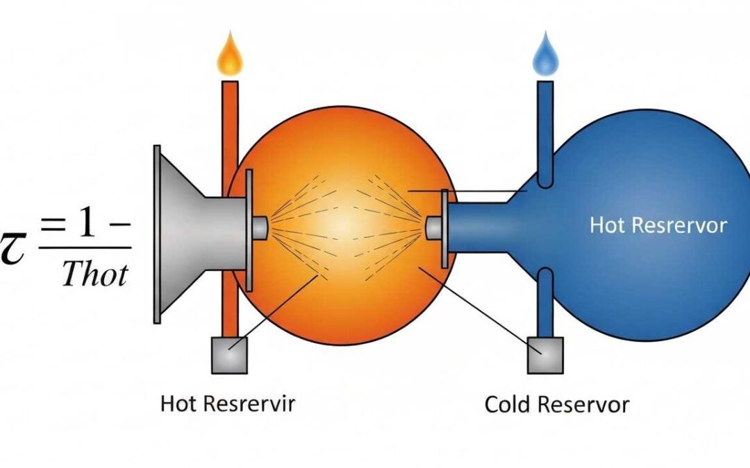 Carnot Efficiency Calculation: Ideal Heat Engine Performance and Limitations