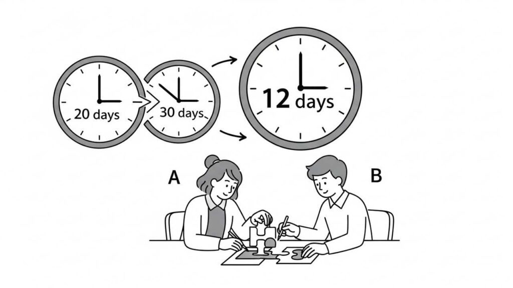 general aptitude : Work Together Aptitude Question : Learn teamwork efficiency in aptitude problems.