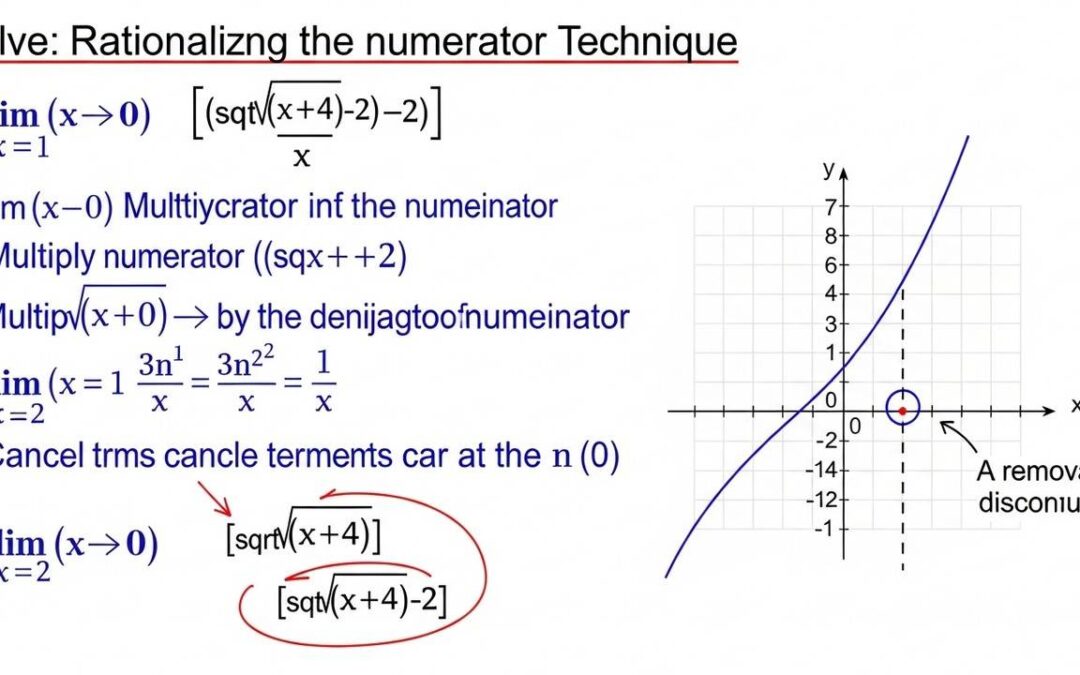 Rationalizing Numerator Limits