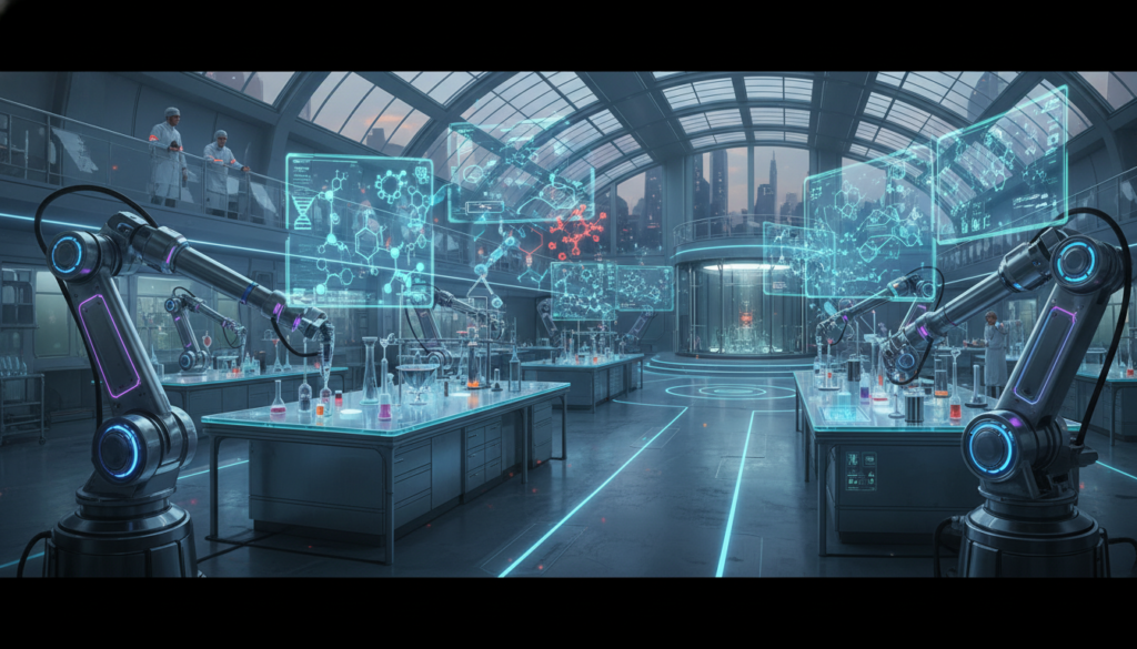 Generative Molecular Design: The Death of Trial-and-Error Synthesis Discover the shift from artisanal chemistry to information science. Learn how AI, VAEs, and autonomous labs accelerate molecular discovery and reduce R&D cycles.