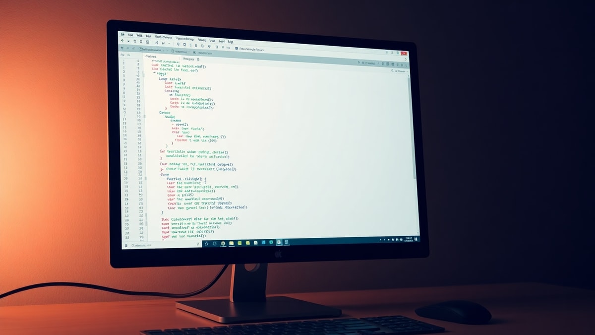 A sleek computer screen displaying a Python code editor. The code shows a loop testing the equality of abs(x) and abs(-x), with a console output below showing 'True' for many different numerical inputs.
