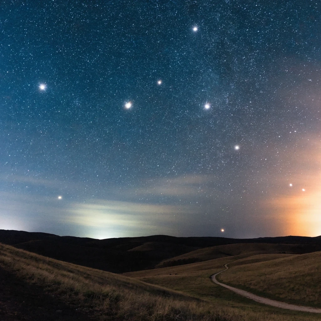 How satellite illumination changes astronomical observations