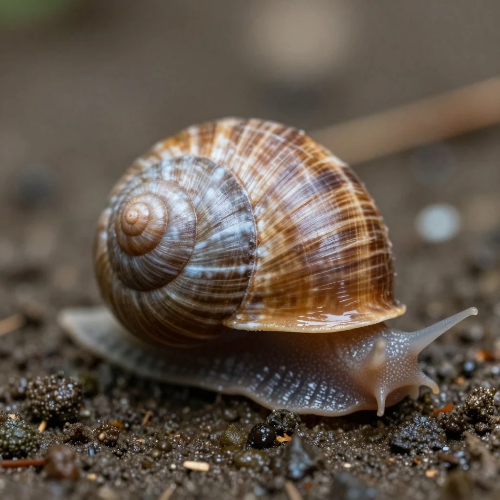 New micro-snail species new micro-snail species with door-like shells