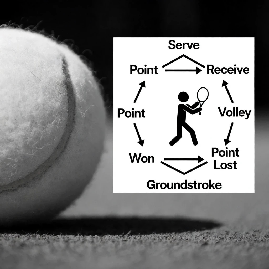 The Hidden Mathematics of Tennis: Modeling Every Rally as a Markov Chain